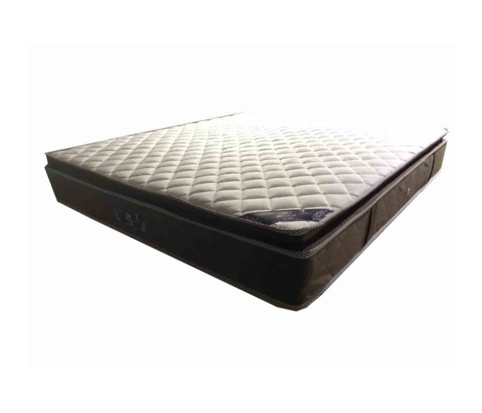 Classic 200cm X 200cm X 25cm Royal Mattress With Topper - White And Brown in KSA