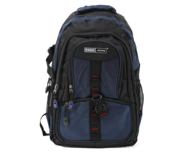 Para John PJSB6007A16-L 16-inch Nylon School Bag, Blue in KSA