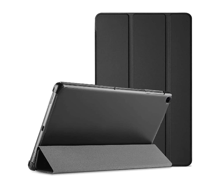 Express Delivery - Trands TR-CC755 10.4 Inch 2020 Case Lightweight Slim Protective Tri-fold Stand Case Folio Cover for Galaxy A7 T500 T505 T507 - Black - ID 74866