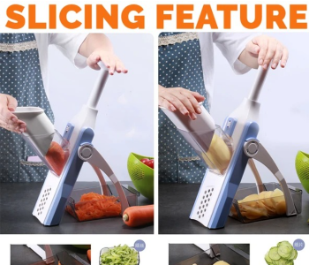 Aromate Kitchen Hand Manual Vegetable Cutting Sicing Peeler Grater Slicer in UAE