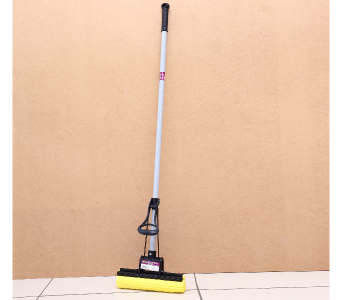 Royalford RF5828 Sponge Roller Mop With Stick - Multicolor in UAE