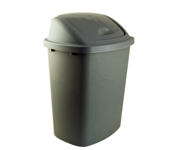 Cleano DUB-8808 30 Liter Trash Bin - Grey in KSA