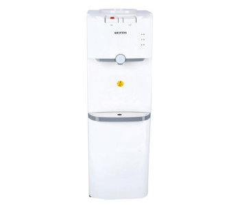 Krypton KNWD5287 Water Dispenser Hot And Cold With Cabinet- White in UAE
