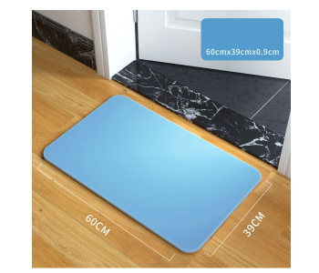 Diatom Quick-Drying Floor Mat- Blue in OMAN