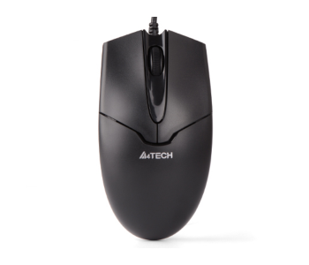 A4TECH OP-550 Wired Mouse - Black in UAE