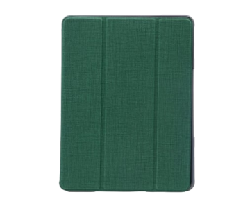 Express Delivery - Green Premium Leather Case For Apple iPad Pro 12.9 inch 2020 - Green - ID 77094