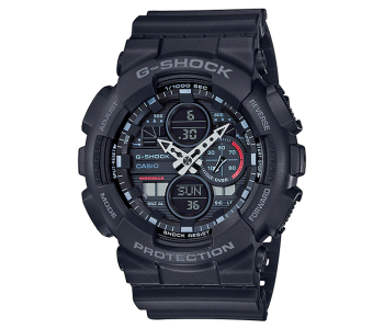 Casio GA-140-1A1DR G-Shock Standard Analog Digital Watch - Black in UAE
