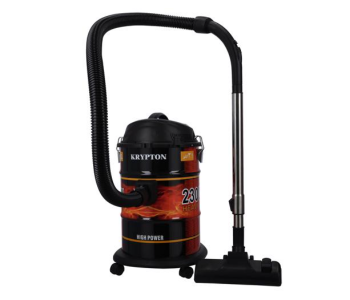 Krypton KNVC6279 2300Watts Drum Vacuum Cleaner- Black in UAE
