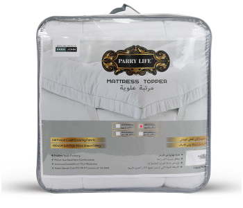Parry Life PLMT9511 Soft Mattress Topper- White in UAE