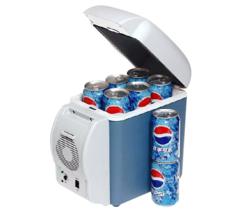 2 In 1 Portable Car Refrigerator 7.5L 31555 White in UAE