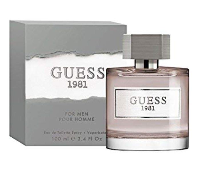 Express Delivery - Guess 100ml 1981 Eau de Toilette for Men - ID 77569