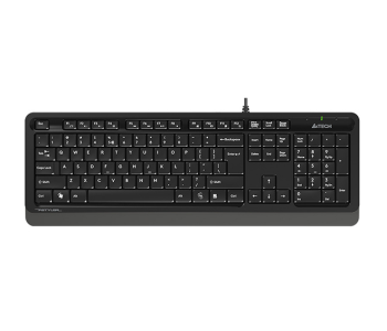 A4TECH FK10 GREY Fstyler Sleek Multimedia Comfort Keyboard - Black in UAE