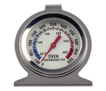 Oven Thermometer Stainless Steel – White And Silver in UAE