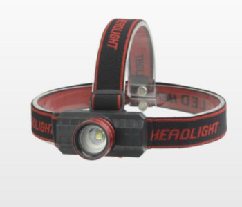 Olsenmark OMSL2795 LED Adjustable Headlight - Black And Red in KSA
