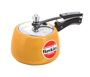 Hawkins CMY30 3 Litre Contura Pressure Cooker - Mustard Yellow in KSA