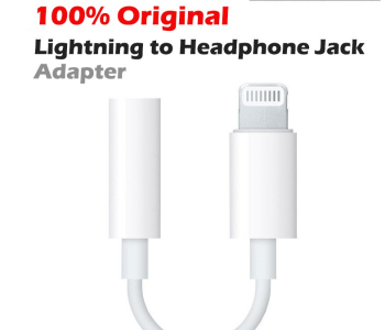 Express Delivery - Jongo JH-002 Lightning To Headphone Jack Adapter For iPhone - ID 82390