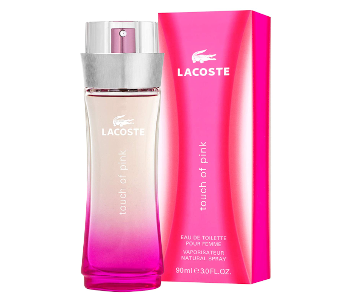 Express Delivery - Lacoste 90ml Touch of Pink Eau de Toilette for Women - ID 83326