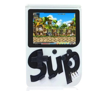 Sup 400 In 1 Game Box Wireless Retro Gaming Console Also Supports External Gamepad With Tv - White in KSA