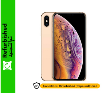 Express Delivery - Apple iPhone XS 4GB RAM 64GB Storage 4G LTE Refurbished - Gold  - ID 82330