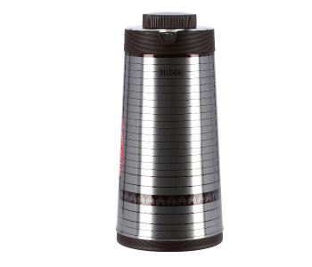 Delcasa DC1685 1 Litre Vacuum Flask - Black & Silver in UAE