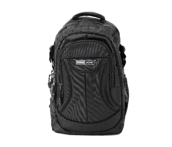 Para John PJSB6002A18 18 Inch Unisex Casual Backpack - Black in UAE