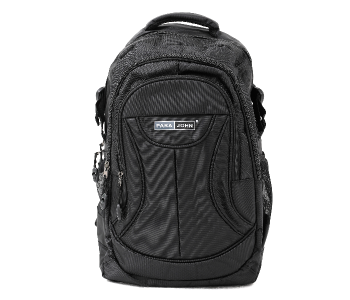 Express Delivery - Para John PJSB6002A16-B 16 inch Unisex Casual Backpack - Black - ID 78301