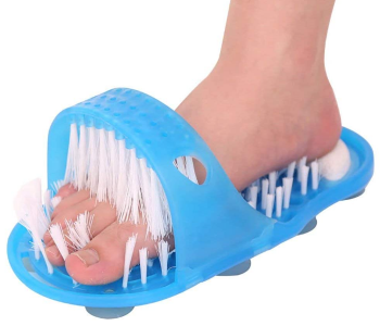 Easy Feet Slippers Foot Cleaning Tool- Blue in UAE