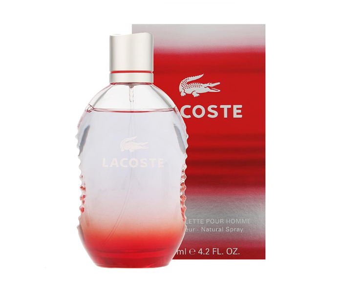 Express Delivery - Lacoste 125ml Red Eau de Toilette for Men - ID 80579