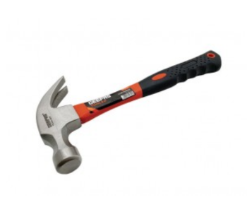 Geepas GT59121 Fibre Handle Claw Hammer - Black And Red in UAE