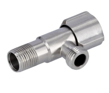 Geepas GSW61080 Stainless Steel Angle Valve - Silver in UAE