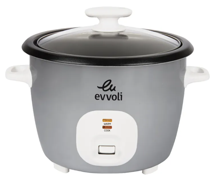 Evvoli EVKA-PC6010S 6 Litter 10 Cook Settings 1100W With 15 Smart Safety Protection Modules 10 In 1 Multi-Use Programmable Pressure Cooker - Black And Silver in UAE