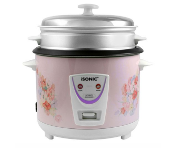ISONIC IRC 758 1.8L Automatic 3 In1 Rice Cooker - Rose in UAE