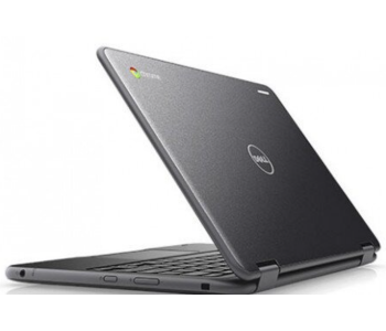 Express Delivery - Dell ChromeBook 11 Intel Celeron 2GB Ram 16GB SSD 11.6 Inch Display Refurbished - Black - ID 82683