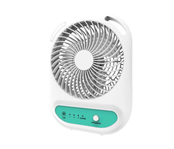 Express Delivery - Olsenmark OMF1785 6 inch Reachargble Fan - White - ID 83050