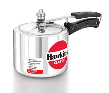 Hawkins A20W-CL-3T 3 Litre Classic Pressure Cooker - Silver in KSA
