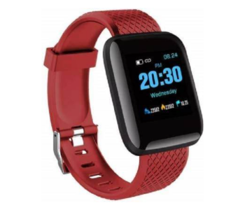 Modio MB07 Smart Band - Red in KSA