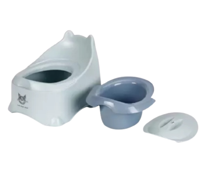 Express Delivery - Vavas Baby Toilet Potty with Cover - Blue - ID 80315