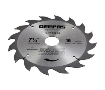 Geepas GPA59208 Circular Saw Blades - Silver in UAE
