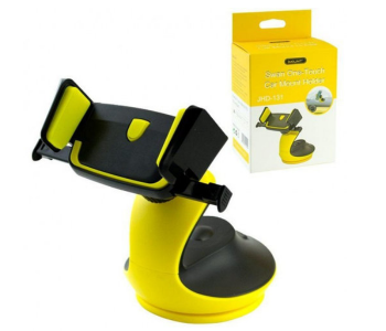 Swan JHD-131 One-Touch Car Mount Holder - Black And Yellow in OMAN