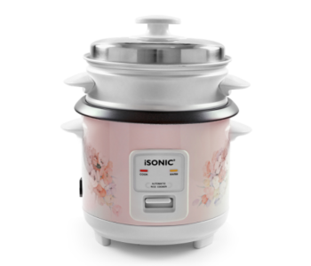 ISONIC IRC 756 600ml Automatic 3 In1 Rice Cooker - Rose in UAE
