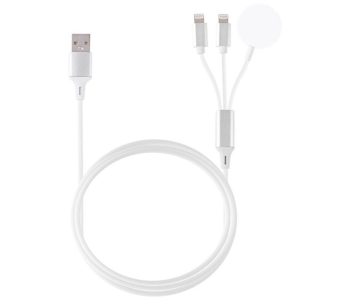 Express Delivery - Jongo 1 Meter 3 in 1 Magnetic Charging Cable - ID 82401