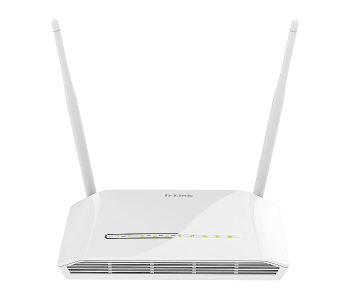 D-Link DSL-2790U Wireless N300 ADSL2 Plus Modem Router - White