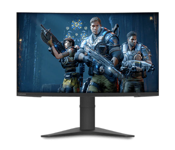 Lenovo G27c-10 66A3GACBUK 27 Inch FHD WLED Curved Gaming Monitor - Black in OMAN