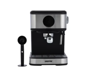 Geepas GCM41511 1.5 Liter Cappuccino Maker - Black And Silver in KSA