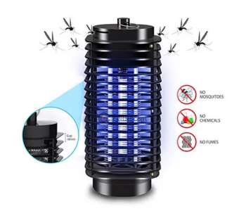 Electronic Mosquito Killer With Home Lamp - Black in OMAN