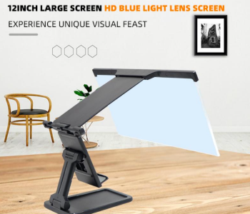 12inch 3D Phone Screen Magnifier Amplifier Folding Design HD Video Magnifying Glass Watch 3d Movies Smart Phone Bracket Holder in OMAN