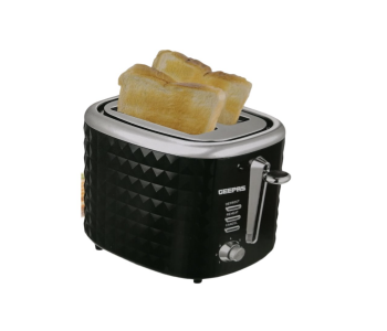 Geepas GBT36536 2 Slice Bread Toaster - Black in KSA