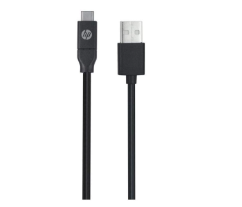 HP 2UX16AA ABB USB C To USB A V3.0 Cable 3 Meter Durable PVC Housing Fast Charging Cord - Black in UAE