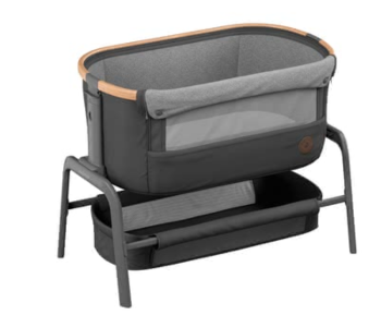 Maxi Cosi 2106750110 Iora Co Sleeper Baby Crib - Essential Graphite in OMAN