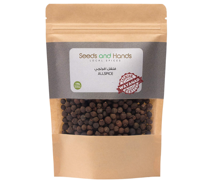 Express Delivery - Seeds and Hands 100g Wayanad Allspice Jamaica Pepper Whole - ID 85816